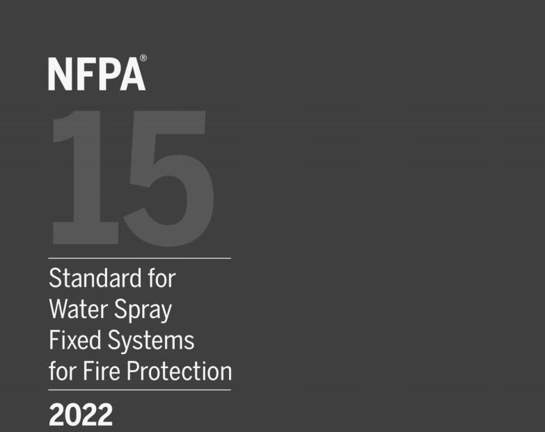 NFPA 15:2022 pdf download