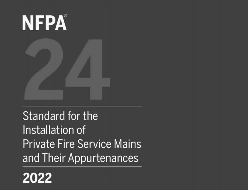 NFPA 24:2022 pdf download