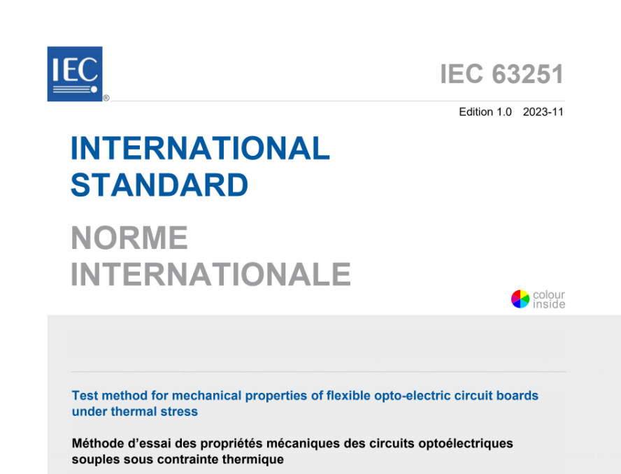 IEC 63251:2023 pdf download