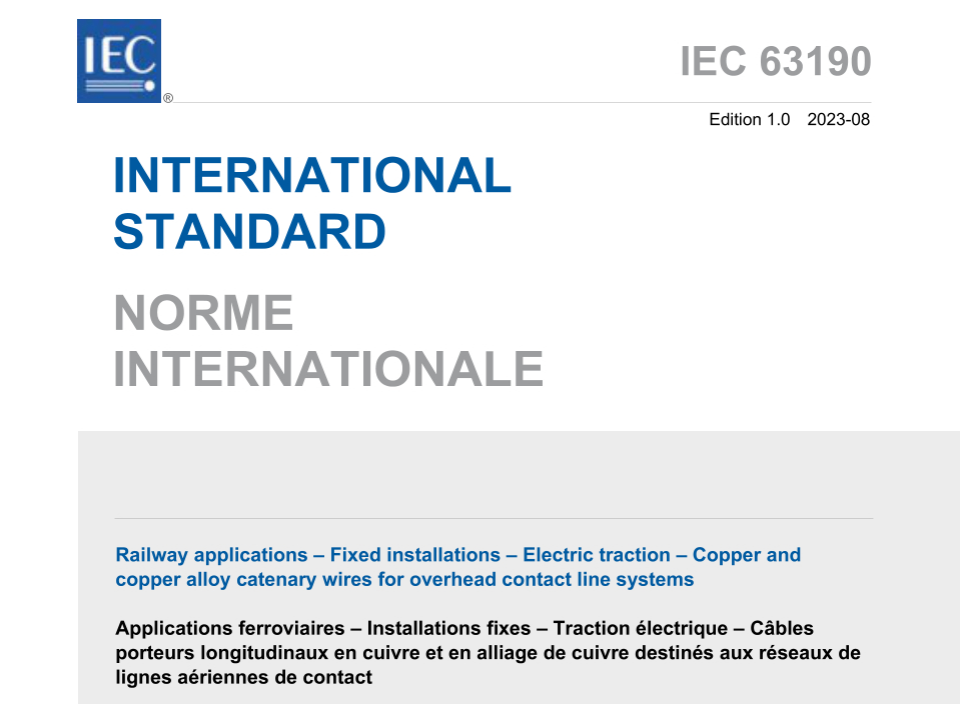 IEC 63190:2023 pdf download